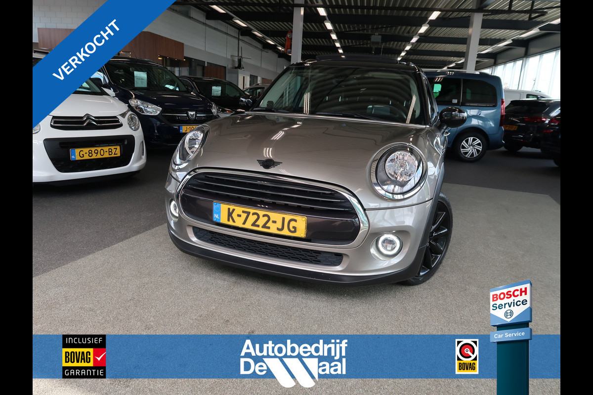 MINI Cooper 1.5 136pk Business Edition 5-drs. SCHUIFDAK/HARMANKARDON/HUD/CARPLAY/STOELVERWARMING MINI Cooper 1.5 136pk Business Edition 5-drs. SCHUIFDAK/HARMANKARDON/HUD/CARPLAY/STOELVERWARMING