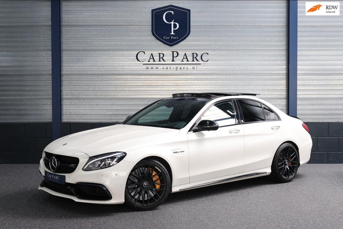 Mercedes-Benz C-Klasse AMG 63 S 510+PK KERAMISCH/KUIPSTOELEN/SFEER/PANO/LEER+S.VERWARMING/19" LMV/360 CAM/ACC/ECC/12 MDN GARANTIE! Mercedes-Benz C-Klasse AMG 63 S 510+PK KERAMISCH/KUIPSTOELEN/SFEER/PANO/LEER+S.VERWARMING/19" LMV/360 CAM/ACC/ECC/12 MDN GARANTIE!