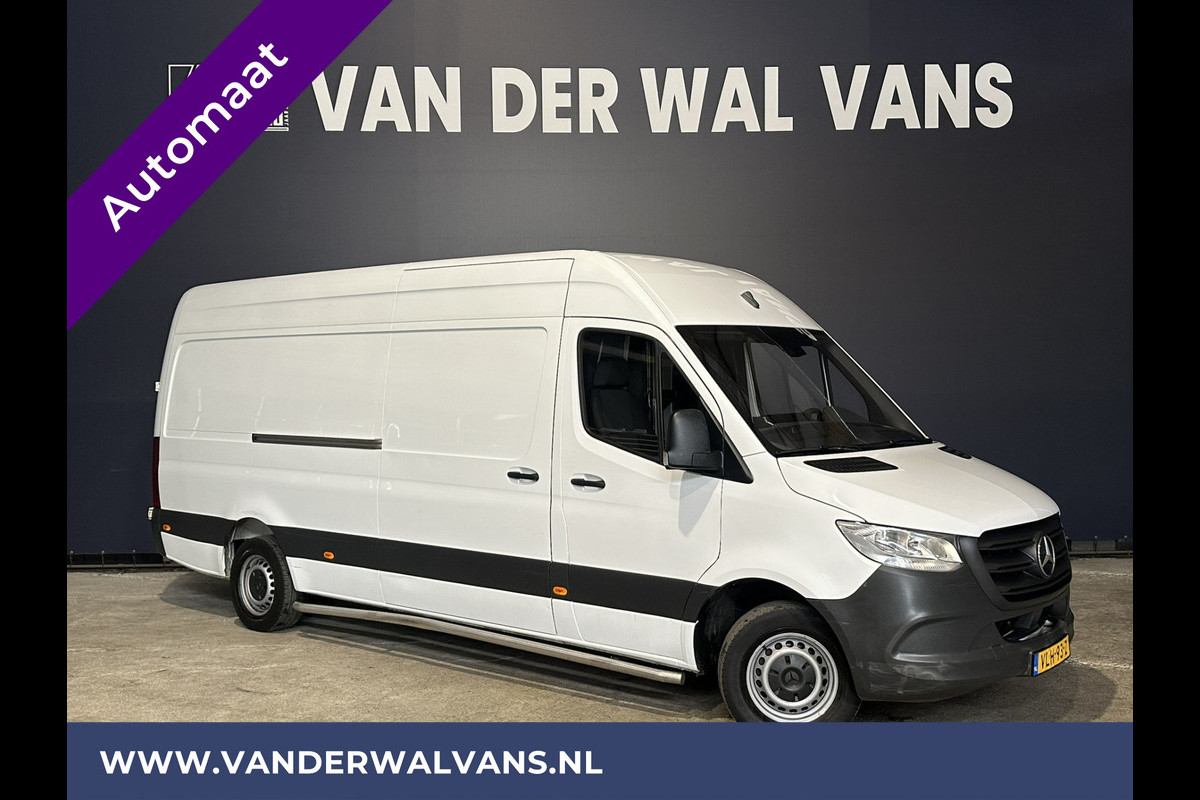 Mercedes-Benz Sprinter Automaat L3H2 *Post NL inrichting* Euro6 Airco | Camera | Apple Carplay | Android Auto Cruisecontrol, sidebars, 270 graden achterdeuren, schappen, doorloopdeur
