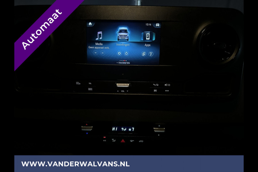 Mercedes-Benz Sprinter Automaat L3H2 *Post NL inrichting* Euro6 Airco | Camera | Apple Carplay | Android Auto Cruisecontrol, sidebars, 270 graden achterdeuren, schappen, doorloopdeur