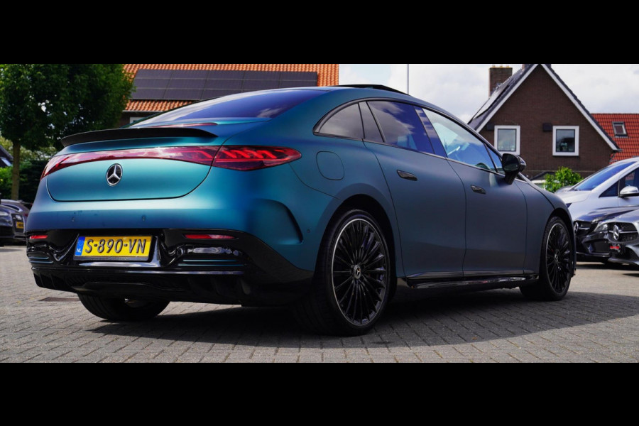 Mercedes-Benz EQE 300 AMG 89 kWh | Panorama | Burmester | Stoelkoeling | Head up | Disctronic | Memory stoelen | Stoelventilatie