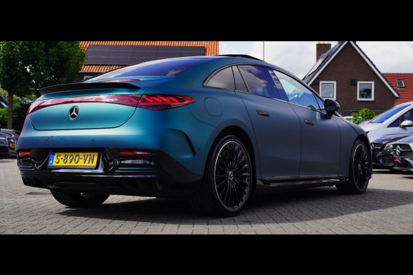 Mercedes-Benz EQE 300 AMG 89 kWh | Panorama | Burmester | Stoelkoeling | Head up | Disctronic | Memory stoelen | Stoelventilatie