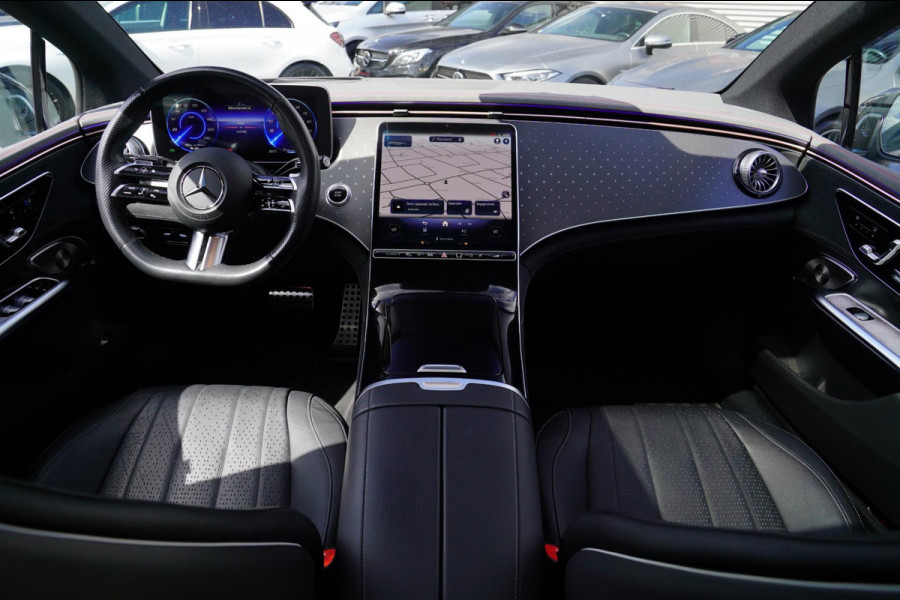 Mercedes-Benz EQE 300 AMG 89 kWh | Panorama | Burmester | Stoelkoeling | Head up | Disctronic | Memory stoelen | Stoelventilatie