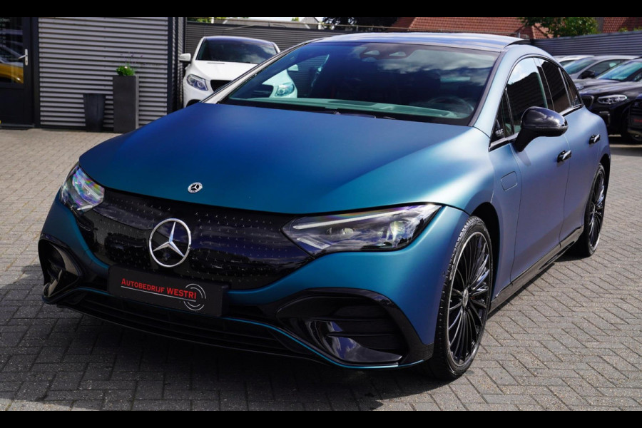 Mercedes-Benz EQE 300 AMG 89 kWh | Panorama | Burmester | Stoelkoeling | Head up | Disctronic | Memory stoelen | Stoelventilatie