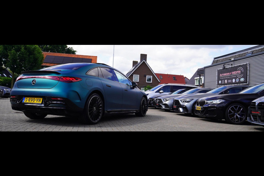 Mercedes-Benz EQE 300 AMG 89 kWh | Panorama | Burmester | Stoelkoeling | Head up | Disctronic | Memory stoelen | Stoelventilatie