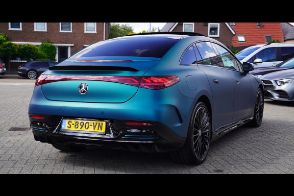 Mercedes-Benz EQE 300 AMG 89 kWh | Panorama | Burmester | Stoelkoeling | Head up | Disctronic | Memory stoelen | Stoelventilatie