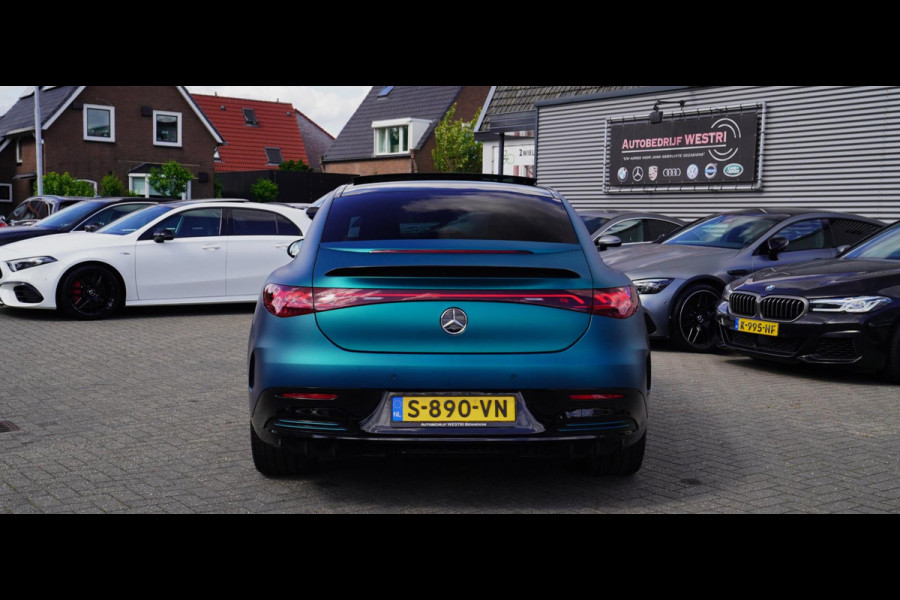 Mercedes-Benz EQE 300 AMG 89 kWh | Panorama | Burmester | Stoelkoeling | Head up | Disctronic | Memory stoelen | Stoelventilatie