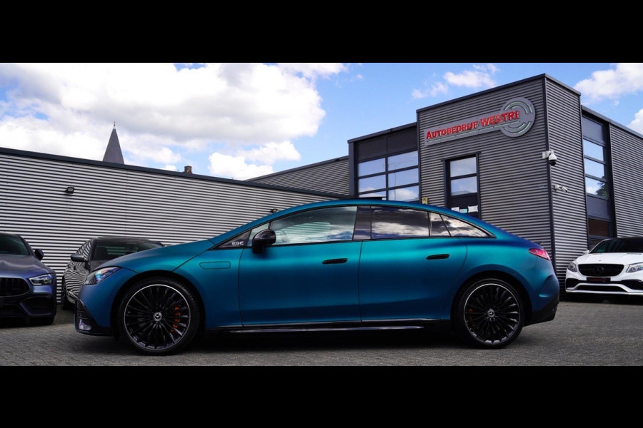 Mercedes-Benz EQE 300 AMG 89 kWh | Panorama | Burmester | Stoelkoeling | Head up | Disctronic | Memory stoelen | Stoelventilatie