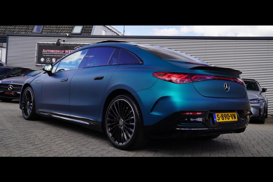 Mercedes-Benz EQE 300 AMG 89 kWh | Panorama | Burmester | Stoelkoeling | Head up | Disctronic | Memory stoelen | Stoelventilatie