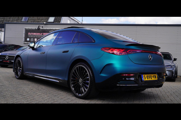 Mercedes-Benz EQE 300 AMG 89 kWh | Panorama | Burmester | Stoelkoeling | Head up | Disctronic | Memory stoelen | Stoelventilatie