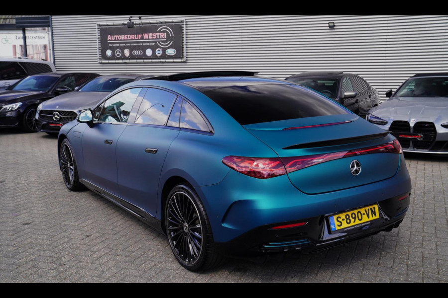 Mercedes-Benz EQE 300 AMG 89 kWh | Panorama | Burmester | Stoelkoeling | Head up | Disctronic | Memory stoelen | Stoelventilatie