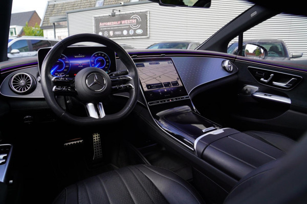 Mercedes-Benz EQE 300 AMG 89 kWh | Panorama | Burmester | Stoelkoeling | Head up | Disctronic | Memory stoelen | Stoelventilatie
