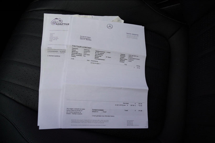 Mercedes-Benz EQE 300 AMG 89 kWh | Panorama | Burmester | Stoelkoeling | Head up | Disctronic | Memory stoelen | Stoelventilatie