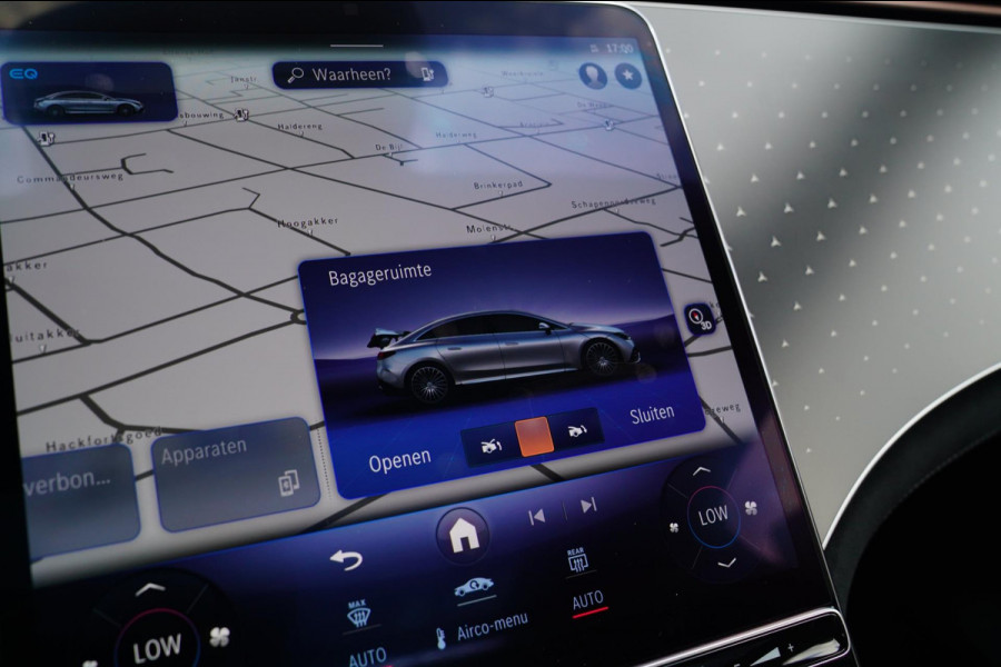 Mercedes-Benz EQE 300 AMG 89 kWh | Panorama | Burmester | Stoelkoeling | Head up | Disctronic | Memory stoelen | Stoelventilatie