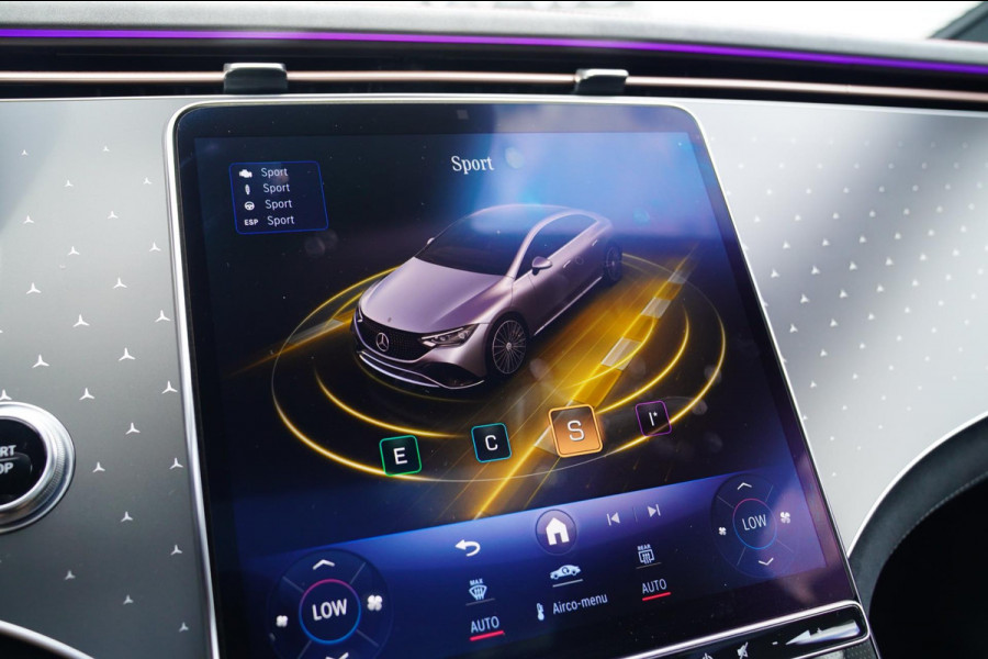 Mercedes-Benz EQE 300 AMG 89 kWh | Panorama | Burmester | Stoelkoeling | Head up | Disctronic | Memory stoelen | Stoelventilatie