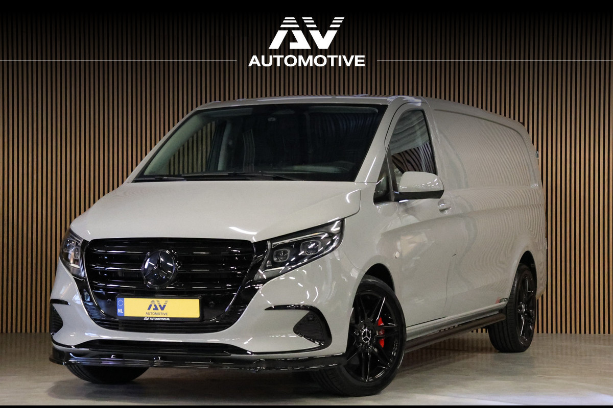 Mercedes-Benz Vito 116 CDI L3 XXL | AMG Edition | Multibeam Led | Dodehoek detector | Rijstrookassistent | CarPlay | Camera | Side-Bars | DAB | Cruise control | 3-Zitter | BPM Vrij | Fabrieksgarantie Mercedes-Benz Vito 116 CDI L3 XXL | AMG Edition | Multibeam Led | Dodehoek detector | Rijstrookassistent | CarPlay | Camera | Side-Bars | DAB | Cruise control | 3-Zitter | BPM Vrij | Fabrieksgarantie