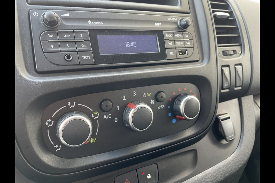 Renault Trafic 2.0 dCi 120pk E6 Comfort 3-zits BPM Vrij! Lease €264 p/m, Airco, Trekhaak, 2x Schuifdeur, PDC, Cruise controle, Onderhoudshistorie aanwezig