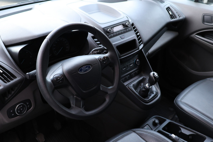 Ford Transit Connect 1.5 EcoBlue | Lederen bekleding | PDC V+A | Airco | Trekhaak | Dealer onderhouden | Nieuwe APK | Euro 6 | MF Stuur