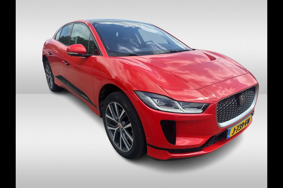 Jaguar I-PACE EV400 First Edition 90 kWh / Full option / Panoramadak / 360Camera / Head-up / Luchtvering / Leder / Meridian / Stuurverwarming