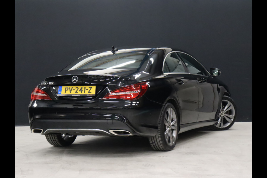Mercedes-Benz CLA-Klasse 180 Sport [GROOT NAVIGATIE, ZWARTE HEMEL, STOELVERWARMING, PDC V+A, HALF LEDER, CRUISE CONTROL, AIRCO, NIEUWSTAAT]