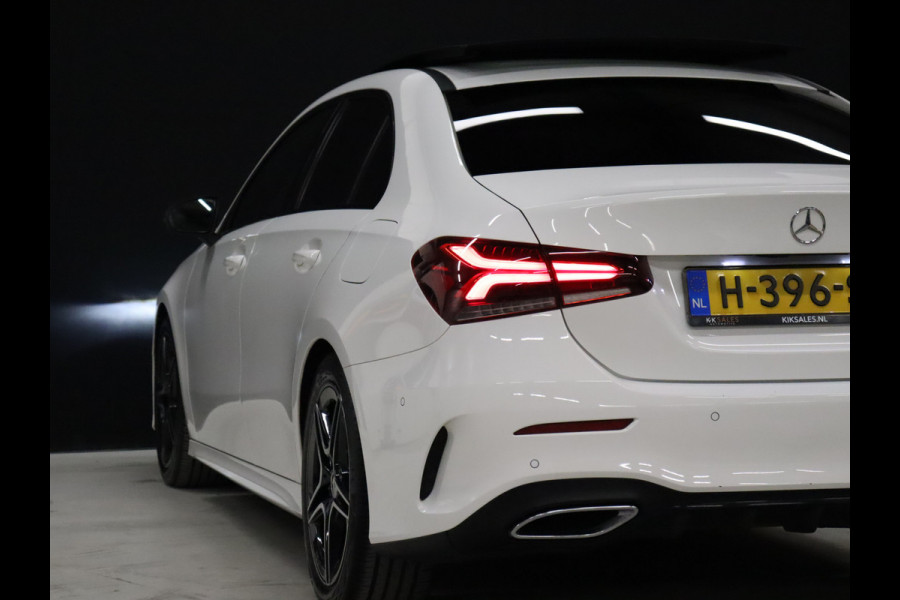 Mercedes-Benz A-Klasse 180 AMG Sport [SCHUIFKANTELDAK, APPLE CARPLAY, ANDROID, HALF LEDER, CAMERA, STOELVERWARMING, PDC V+A, CRUISE, NIEUWSTAAT]