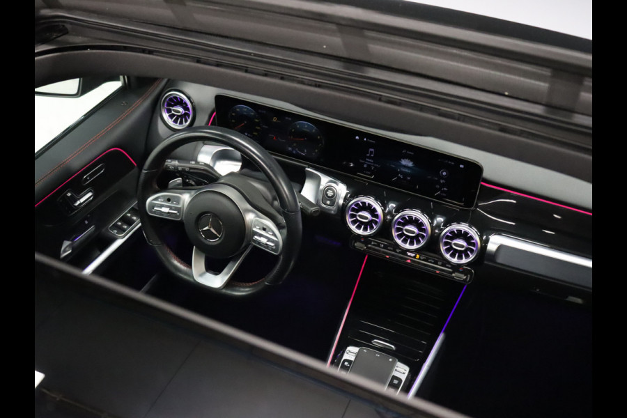 Mercedes-Benz Glb 200 AMG Sport [SCHUIFKANTELDAK, BURMESTER SOUND, APPLE CARPLAY, ANDROID, MEMORY SEATS, HALF LEDER, CAMERA, STOELVERWARMING, PDC V+A, CRUISE, NIEUWSTAAT]