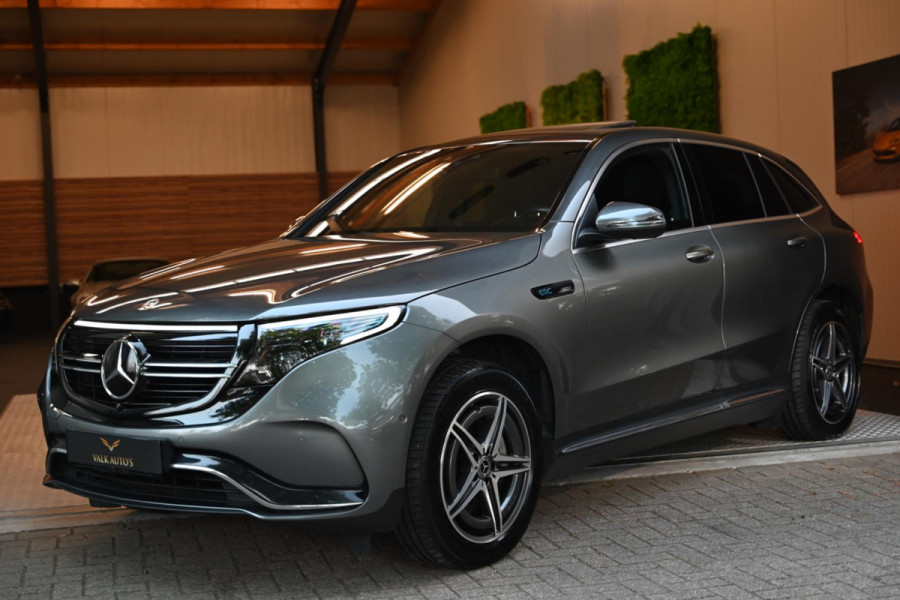 Mercedes-Benz EQC 400 4MATIC Premium Plus 80 kWh AMG - Memory - Distronic - Schuifdak - Keyless Entry - HUD - Ambiance Verlichting