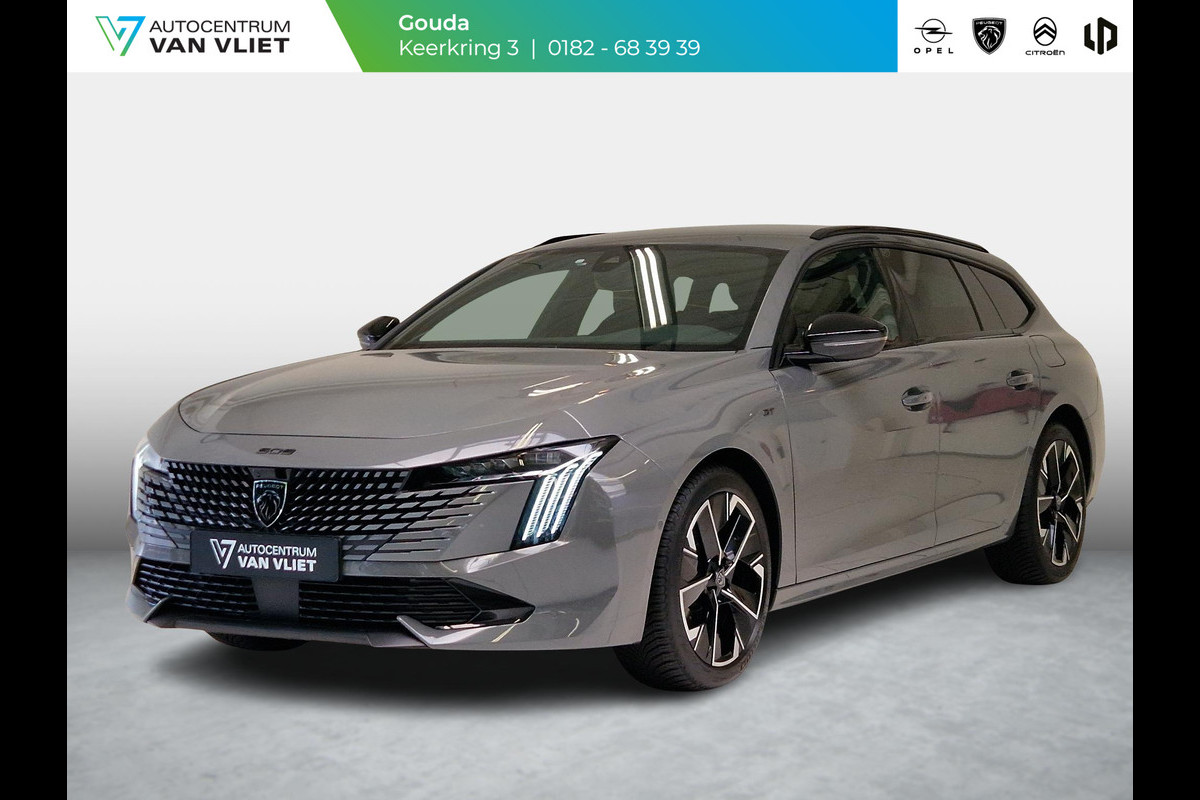 Peugeot 508 SW 1.6 HYbrid 180 GT 7,4 kW boordlader | Alcantara | Navigatie | Achteruitrijcamera | Adaptive Cruise Control | AGR stoelen Peugeot 508 SW 1.6 HYbrid 180 GT 7,4 kW boordlader | Alcantara | Navigatie | Achteruitrijcamera | Adaptive Cruise Control | AGR stoelen