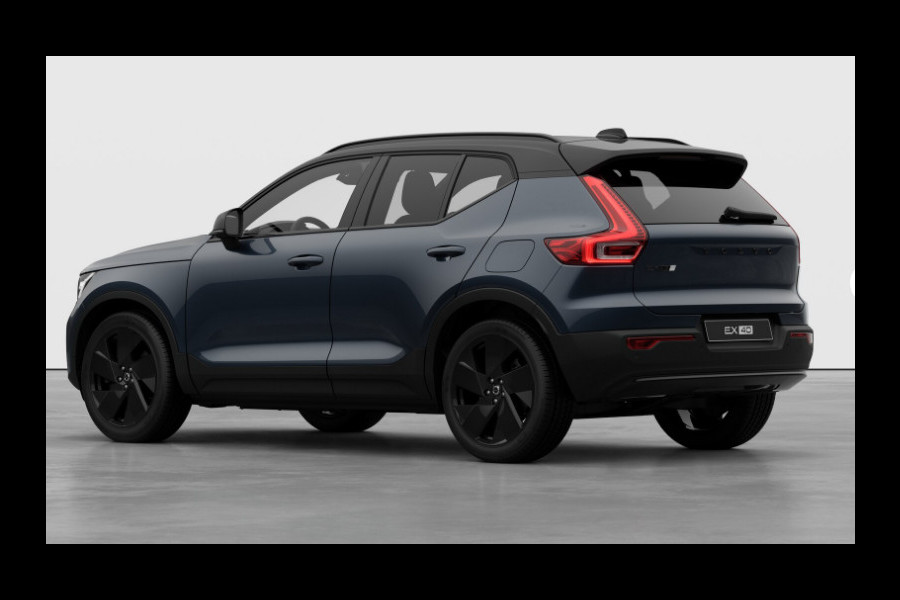 Volvo EX40 Single Motor Extended Range Plus Black Ed. 82 kWh Panoramadak / Apple Carplay / Android Auto / Harman kardon audio / Adaptive cruise control / Pilot assist / Lichtmetalen velgen /