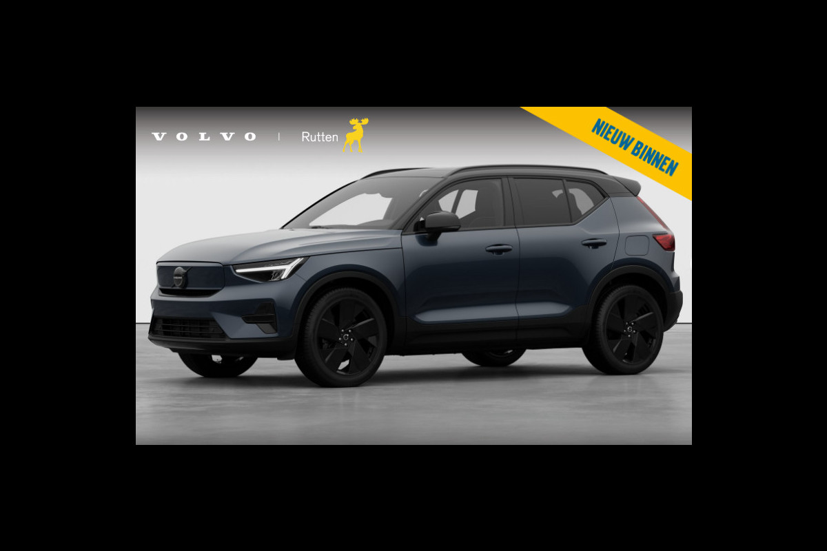 Volvo EX40 Single Motor Extended Range Plus Black Ed. 82 kWh Panoramadak / Apple Carplay / Android Auto / Harman kardon audio / Adaptive cruise control / Pilot assist / Lichtmetalen velgen / Volvo EX40 Single Motor Extended Range Plus Black Ed. 82 kWh Panoramadak / Apple Carplay / Android Auto / Harman kardon audio / Adaptive cruise control / Pilot assist / Lichtmetalen velgen /