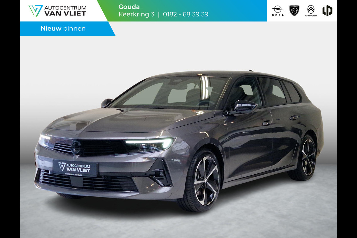Opel Astra Sports Tourer 1.2 Turbo Hybrid GS | Navigatie | Stoelverwarming | Stuurverwarming | 360° camera Opel Astra Sports Tourer 1.2 Turbo Hybrid GS | Navigatie | Stoelverwarming | Stuurverwarming | 360° camera