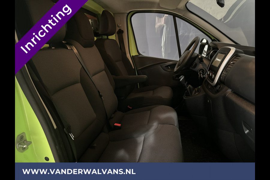Renault Trafic 1.6 dCi L1H1 inrichting Euro6 Airco | Imperiaal | Trekhaak | Navigatie | Cruisecontrol | LED | Parkeersensoren Bijrijdersbank