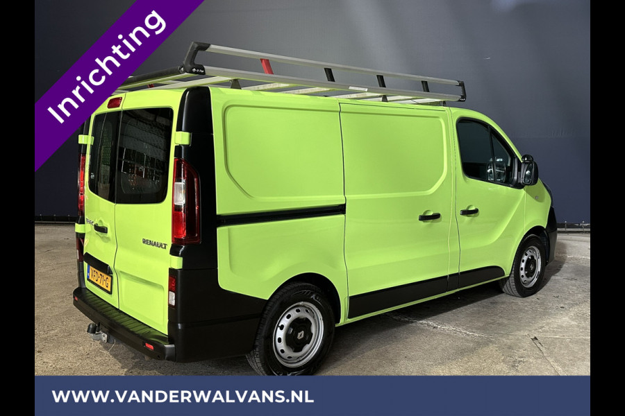 Renault Trafic 1.6 dCi L1H1 inrichting Euro6 Airco | Imperiaal | Trekhaak | Navigatie | Cruisecontrol | LED | Parkeersensoren Bijrijdersbank