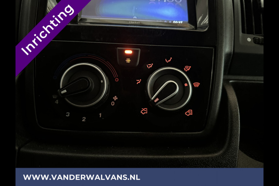 Fiat Ducato 3.0 NP 136 pk L4H2 Post NL inrichting Euro6 Airco | Camera | Navigatie | Sidebars | 270 Graden achterdeuren Schappen, Doorloopdeur