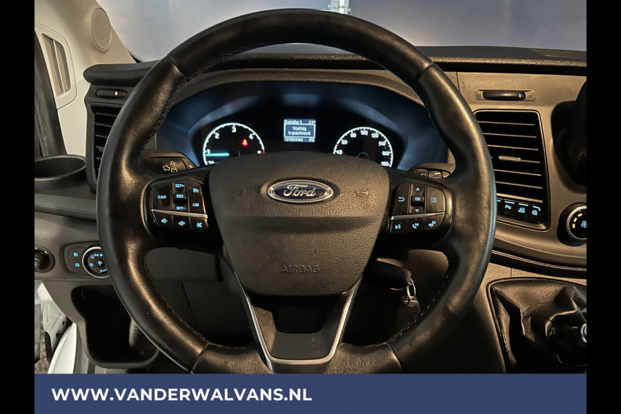Ford Transit 2.0 TDCI 185pk L4H3 Euro6 Airco | Camera | LED | Cruisecontrol | Verwarmde voorruit Parkeersensoren, Bijrijdersbank, 2800kg trekvermogen