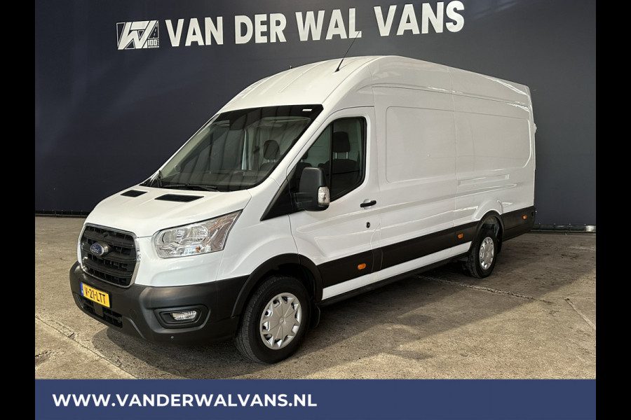 Ford Transit 2.0 TDCI 185pk L4H3 Euro6 Airco | Camera | LED | Cruisecontrol | Verwarmde voorruit Parkeersensoren, Bijrijdersbank, 2800kg trekvermogen