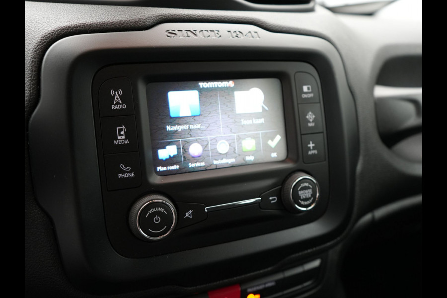 Jeep Renegade 1.6 E-Torq Night Eagle II 39225km | Trekhaak Afneembaar | Keyless | Navi Full Map | 18"L.M | Cruise Control | Uconnect | Climate Control |