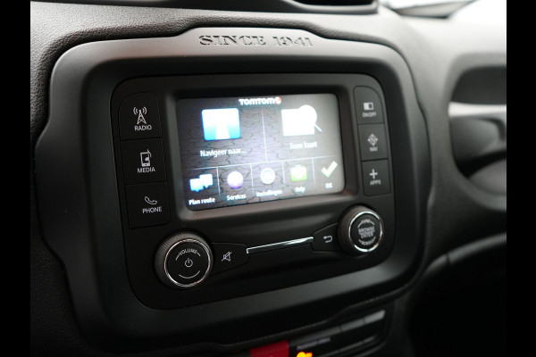 Jeep Renegade 1.6 E-Torq Night Eagle II 39225km | Trekhaak Afneembaar | Keyless | Navi Full Map | 18"L.M | Cruise Control | Uconnect | Climate Control |