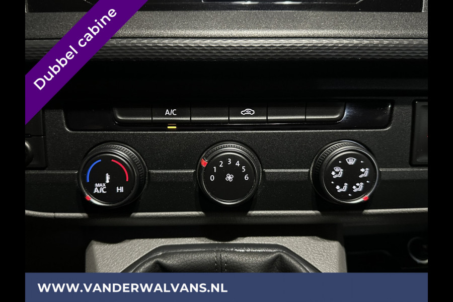 Volkswagen Transporter 2.0 TDI L2H1 Dubbele cabine Euro6 Airco | Apple Carplay | Android Auto | 5-Zits | 2200kg Trekhaak Cruisecontrol, Parkeersensoren