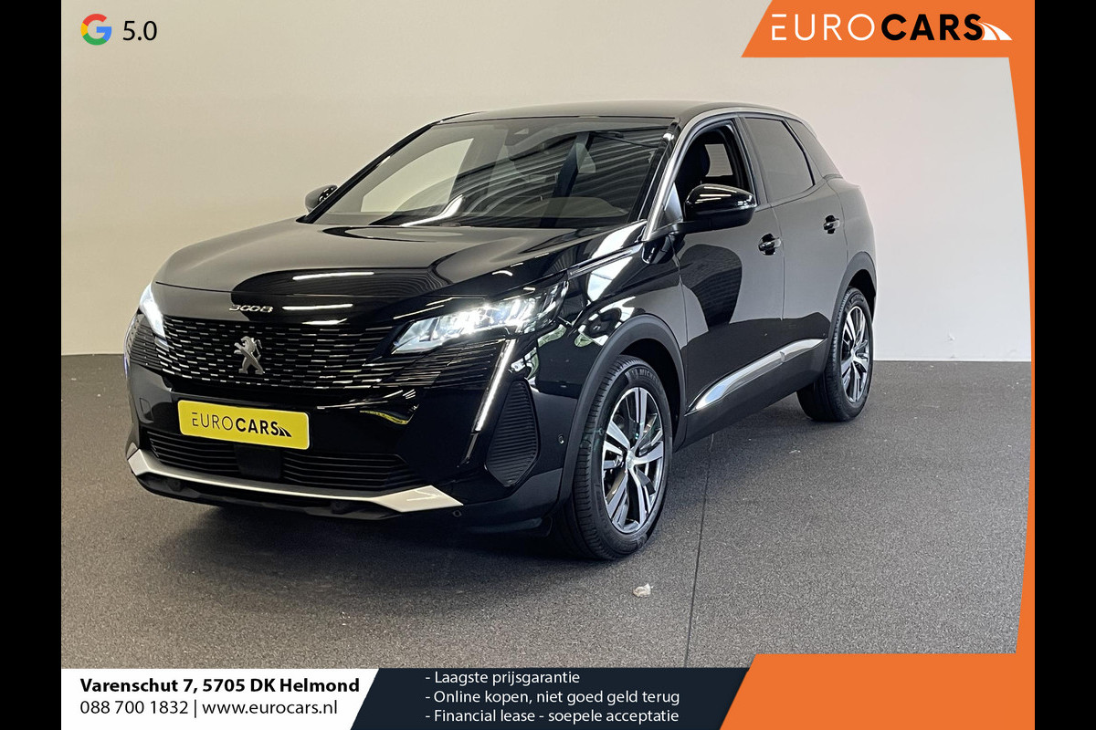 Peugeot 3008 1.2 PureTech 130pk Aut. Allure Pack Navigatie Apple Carplay/Android Auto Camera Parkeersensoren Adaptive Cruise Control Dodekhoekdetectie Ledverlichting Stoelverwarming Climate Control Peugeot 3008 1.2 PureTech 130pk Aut. Allure Pack Navigatie Apple Carplay/Android Auto Camera Parkeersensoren Adaptive Cruise Control Dodekhoekdetectie Ledverlichting Stoelverwarming Climate Control