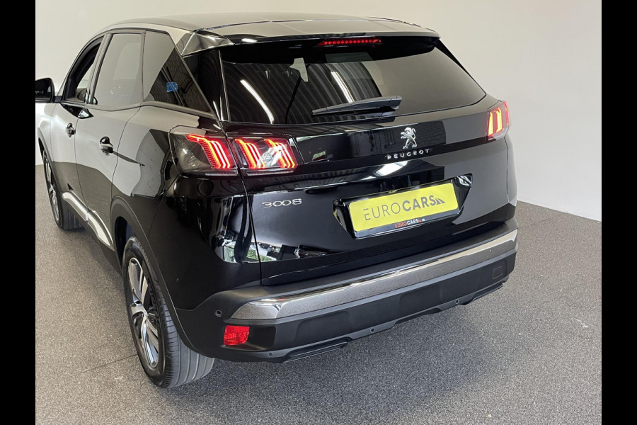 Peugeot 3008 1.2 PureTech 130pk Aut. Allure Pack Navigatie Apple Carplay/Android Auto Camera Parkeersensoren Adaptive Cruise Control Dodekhoekdetectie Ledverlichting Stoelverwarming Climate Control