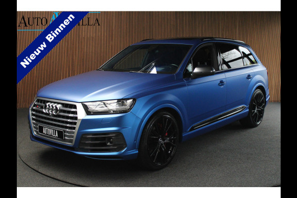 Audi Q7 4.0 TDI SQ7 quattro 7p Panodak HUD Leer 360 B&O ACC Navi PDC Standkachel Softclose Climate (4 zone) Alcantara hemel Lederen dashboard Luchtvering Climate Stoelverwarming v + a  PDC B&O Rising Tweeter LM velgen