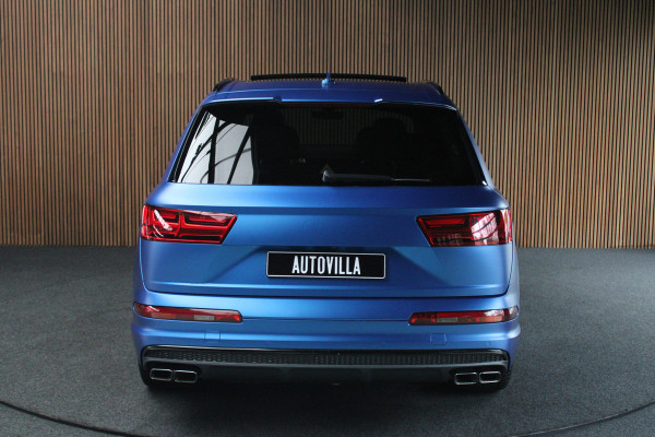 Audi Q7 4.0 TDI SQ7 quattro 7p Panodak HUD Leer 360 B&O ACC Navi PDC Standkachel Softclose Climate (4 zone) Alcantara hemel Lederen dashboard Luchtvering Climate Stoelverwarming v + a  PDC B&O Rising Tweeter LM velgen