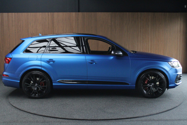 Audi Q7 4.0 TDI SQ7 quattro 7p Panodak HUD Leer 360 B&O ACC Navi PDC Standkachel Softclose Climate (4 zone) Alcantara hemel Lederen dashboard Luchtvering Climate Stoelverwarming v + a  PDC B&O Rising Tweeter LM velgen