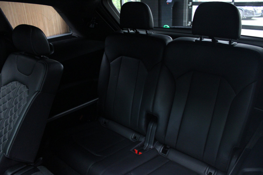 Audi Q7 4.0 TDI SQ7 quattro 7p Panodak HUD Leer 360 B&O ACC Navi PDC Standkachel Softclose Climate (4 zone) Alcantara hemel Lederen dashboard Luchtvering Climate Stoelverwarming v + a  PDC B&O Rising Tweeter LM velgen