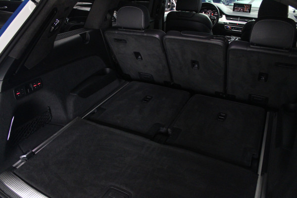 Audi Q7 4.0 TDI SQ7 quattro 7p Panodak HUD Leer 360 B&O ACC Navi PDC Standkachel Softclose Climate (4 zone) Alcantara hemel Lederen dashboard Luchtvering Climate Stoelverwarming v + a  PDC B&O Rising Tweeter LM velgen