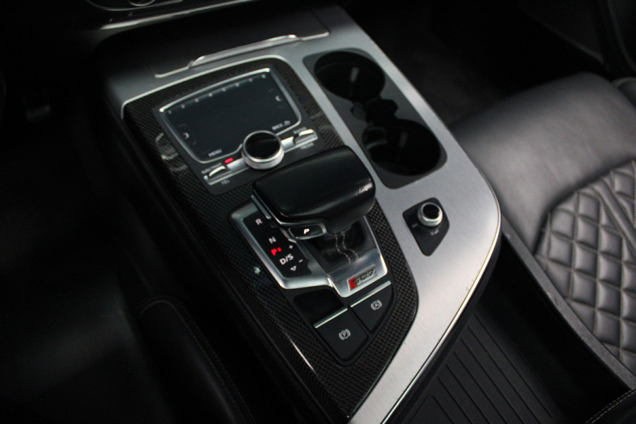 Audi Q7 4.0 TDI SQ7 quattro 7p Panodak HUD Leer 360 B&O ACC Navi PDC Standkachel Softclose Climate (4 zone) Alcantara hemel Lederen dashboard Luchtvering Climate Stoelverwarming v + a  PDC B&O Rising Tweeter LM velgen