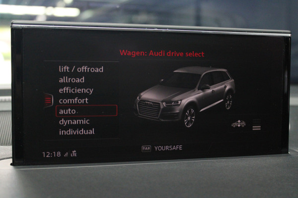 Audi Q7 4.0 TDI SQ7 quattro 7p Panodak HUD Leer 360 B&O ACC Navi PDC Standkachel Softclose Climate (4 zone) Alcantara hemel Lederen dashboard Luchtvering Climate Stoelverwarming v + a  PDC B&O Rising Tweeter LM velgen