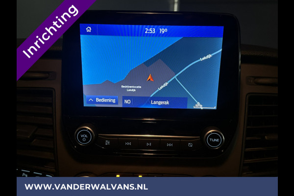 Ford Transit Custom 2.0 TDCI 131pk L1H1 Inrichting Euro6 Airco | Navigatie | Camera | LED | Cruisecontrol Stoelverwarming, Verwarmde voorruit, Parkeersensoren, Bijrijdersbank