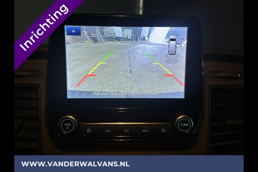 Ford Transit Custom 2.0 TDCI 131pk L1H1 Inrichting Euro6 Airco | Navigatie | Camera | LED | Cruisecontrol Stoelverwarming, Verwarmde voorruit, Parkeersensoren, Bijrijdersbank